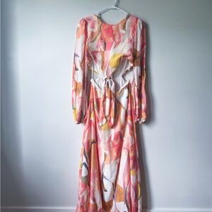 Petal & Pup Long Sleeve Cutout Dress